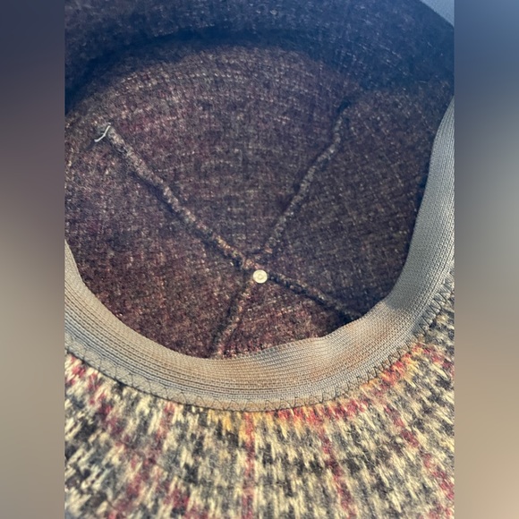 Old Vintage Tweed English Cap, KANGOL Desighn, Made in England - Picture 9 of 10